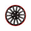 Pilot Automotive Universal Fit Black with Red Trim